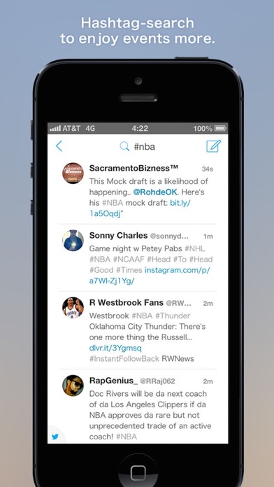 How to cancel & delete Falcon for Twitter - Twitter client that specializes in streaming search from iphone & ipad 1