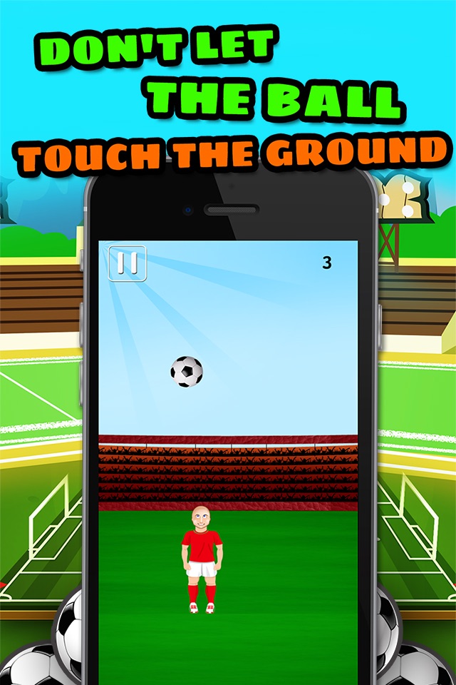 Keepie Uppie - Head Soccer screenshot 2