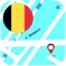 ベルギー オフライン地図