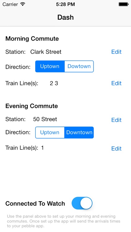 NYC Subway Realtime For Pebble