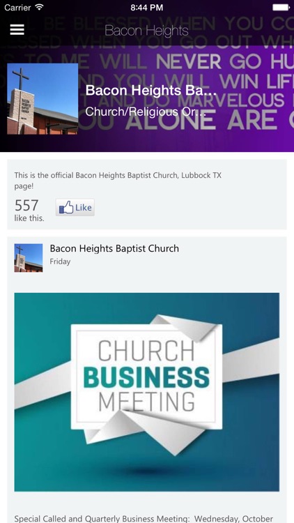 Bacon Heights Baptist Church