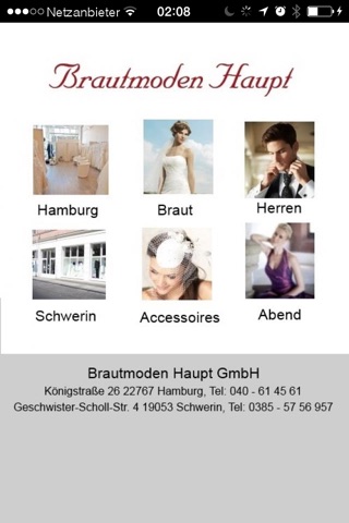 BrautmodenHaupt screenshot 2