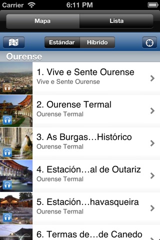 Audioguía oficial do Concello de Ourense screenshot 2