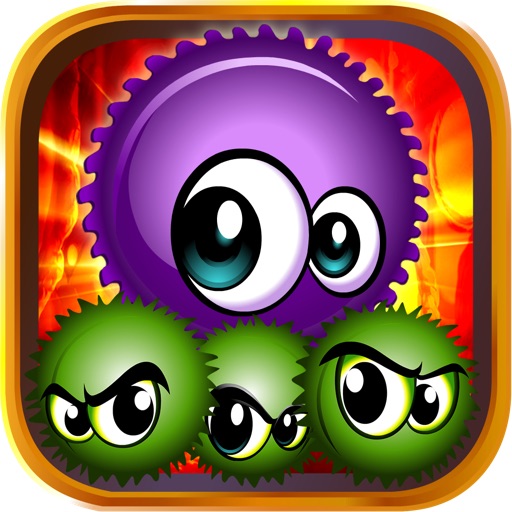 Angry Monster Ball: An Extreme Puzzle War iOS App