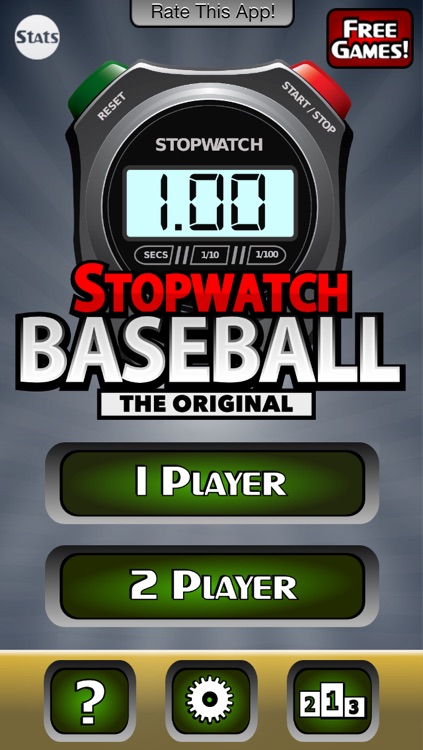 StopWatch Baseball Free