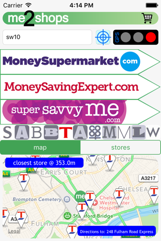 me 2 shops UK supermarkets screenshot 4