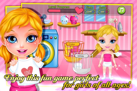 Kids Game-Baby Laundry screenshot 2