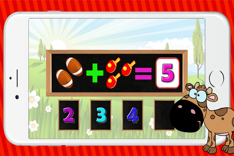 Math Number Training Games for Kids - Simple Plus & Minus screenshot 2