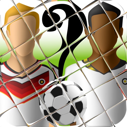 Guess The Tiled Star Footballers Quiz - World Soccer Players Faces Game - Free App Icon