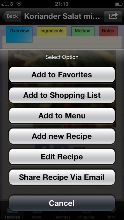 My Recipes Manager screenshot-4