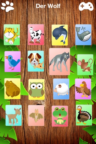 Tier Klang in Deutsch - Kid learns animal sound and name in German screenshot 2