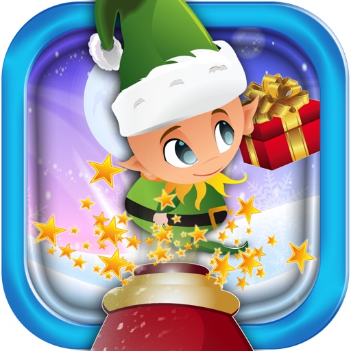 Naughty Little Elf Throw - A Gift Saving Game icon