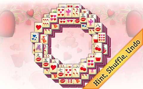 Valentine's Day Mahjong screenshot 4