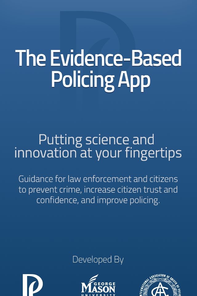 Evidence-Based Policing screenshot 2