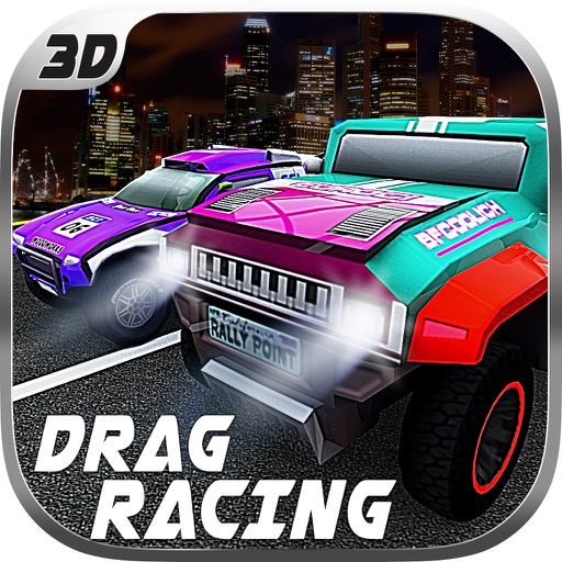 Fast Drag Race 3D Icon