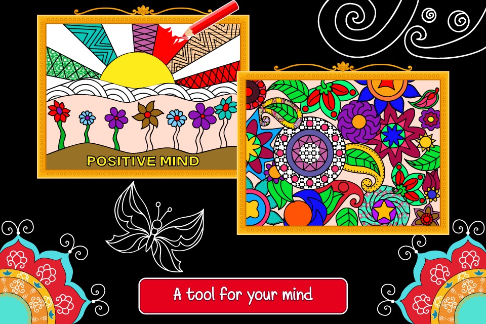 Balance Art Class: Coloring Book For Teens and Kids with Relaxing Sounds screenshot 3