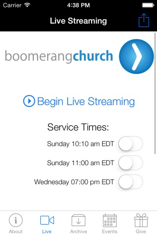 Boomerang Church screenshot 2
