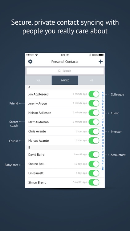 Personal Contacts – private contact syncing powered by the Personal Cloud