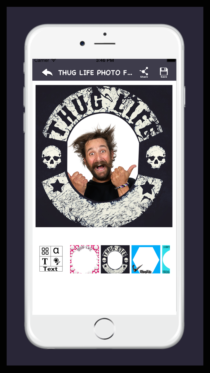 Thug Life Photo Frames