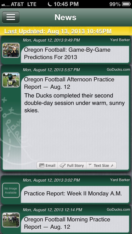 Oregon Football Live