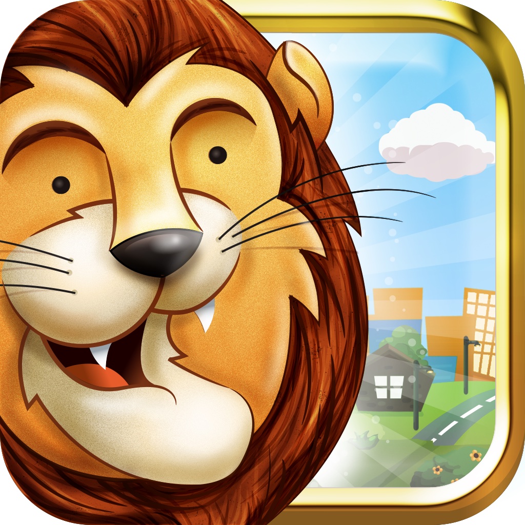 Baby Lion Temple Game - Running, Jump and Escape from Angry Zookeeper, Cool race free games