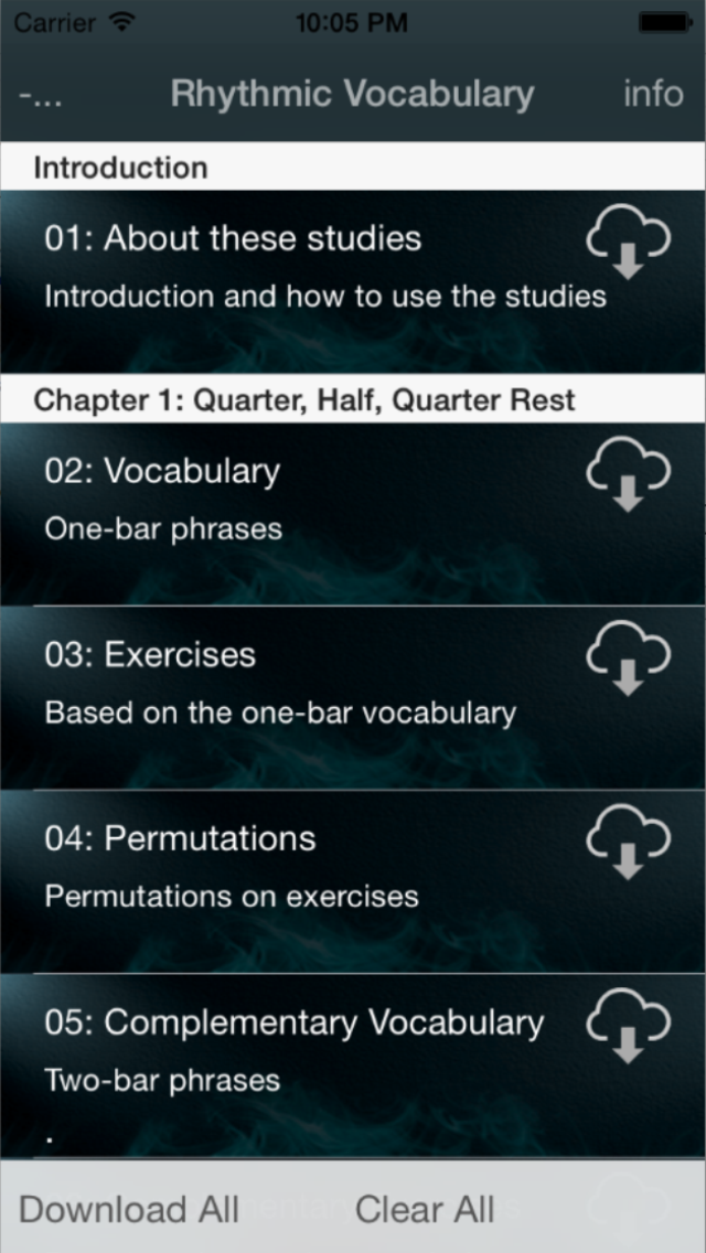 How to cancel & delete Rhythmic Vocabulary For All Instruments : Fundamental Studies from iphone & ipad 3