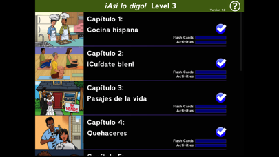 How to cancel & delete ¡Así lo digo! Level 3 from iphone & ipad 2