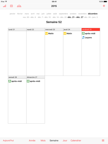 iPlanner HD screenshot 2