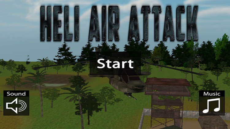 Heli Air Attack : Anti Aircraft Action