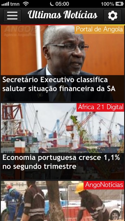 iAngola Pro - Notícias de Angola screenshot-4