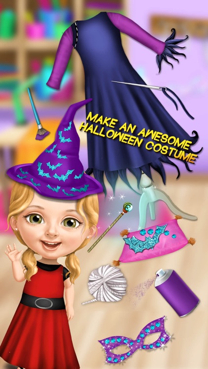 Sweet Baby Girl Halloween Fun - Spooky Makeover & Dress Up Party - No Ads