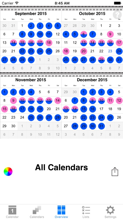 colorCal+ Calendar screenshot-4