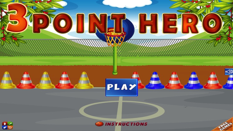 3 Point Hero - Basketball Beach Style