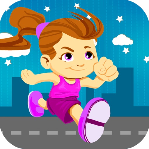 Candy Fun Run Free - Pretty Girl's Adventure Icon