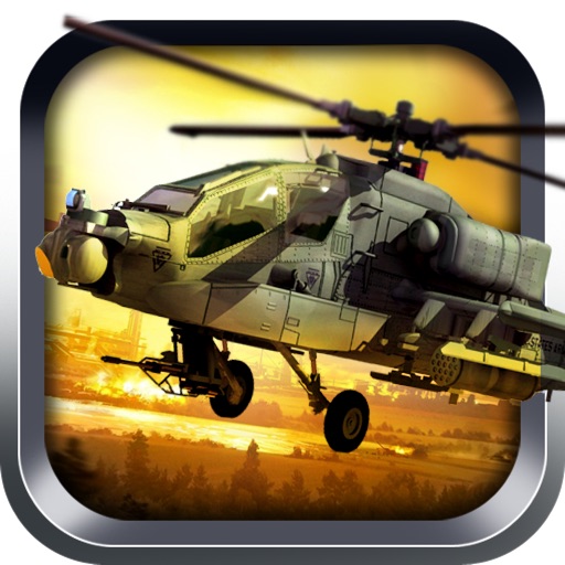 Helicopter 3D flight simulator Icon