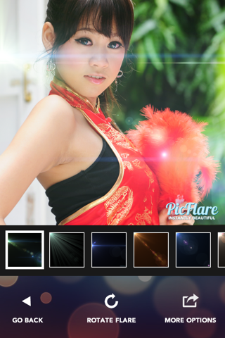 Pic Flare - A beautiful photo enhancer with creative insta lens flare FX filters screenshot 3