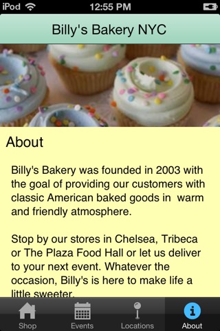Billy's Bakery NYC screenshot 2