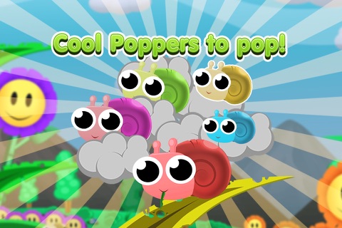 Amazing Funny Snail Popper – A Funny Flower Rescue Blast screenshot 2