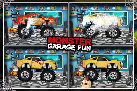 Monster Car Garage Fun screenshot 3