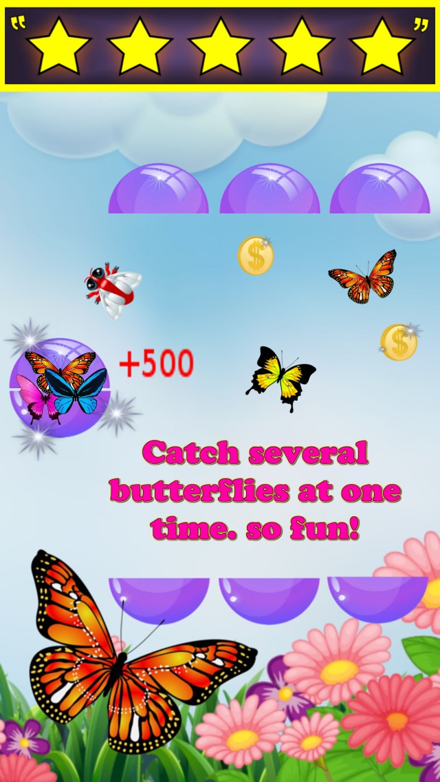 Butterfly Catch Super Bug Catching Game iPhone App