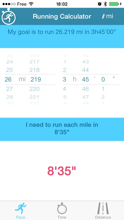 The Running Calculator