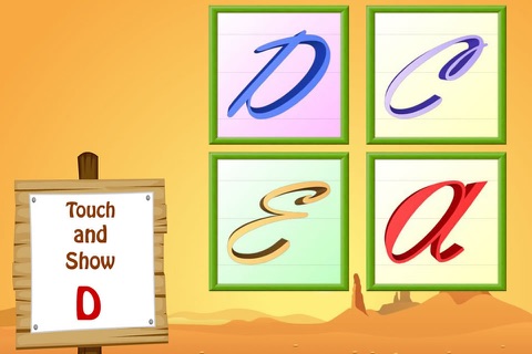 Cursive Upper Case - S screenshot 4