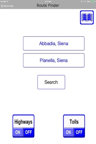 Siena Offlinemaps with RouteFinder screenshot 3