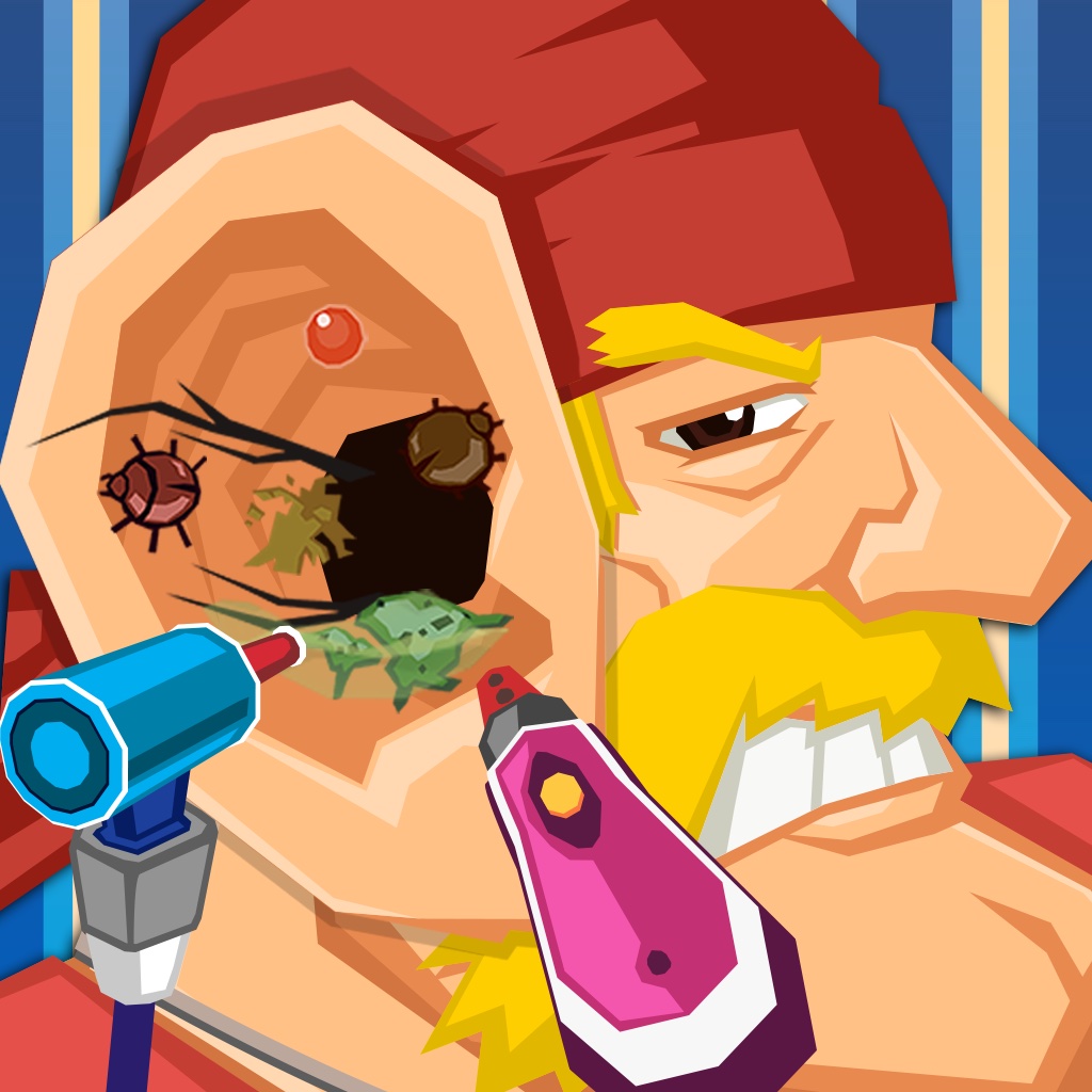 Wrestlers Ear Surgery & Surgeon Simulator - superstars emergency treatment clinic & hospital game icon