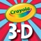 The Crayola DigiTools 3-D app lets you make awesome art effects on your iPad