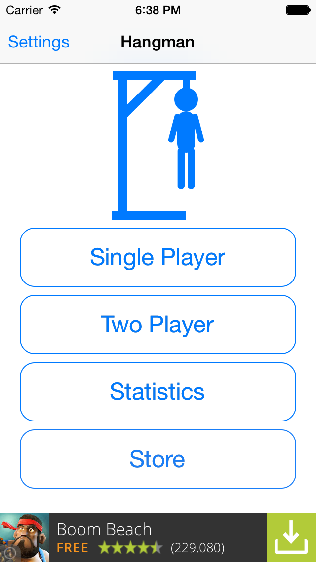 How to cancel & delete Hangman. from iphone & ipad 1