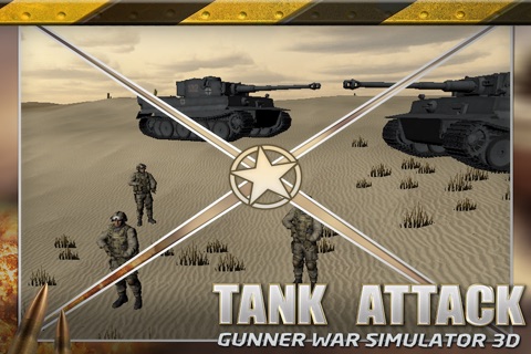 Tank Attack: Gunner War Simulator 3D screenshot 2