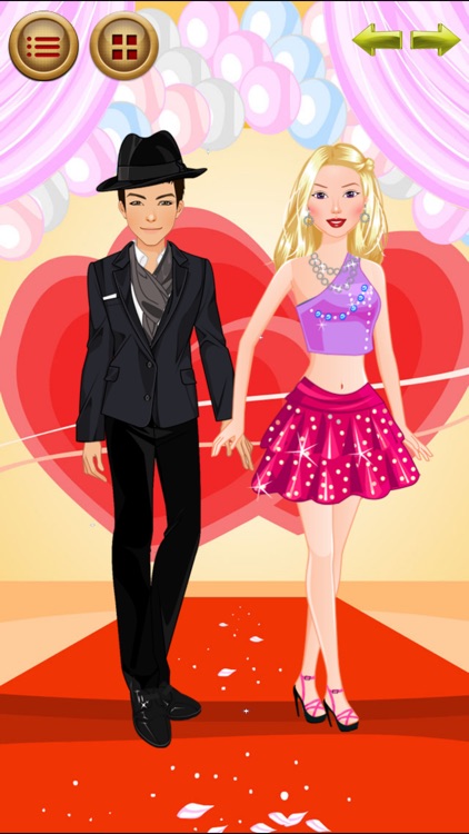 Collage Party Makeover ,Spa , Dressup free girls games screenshot-4
