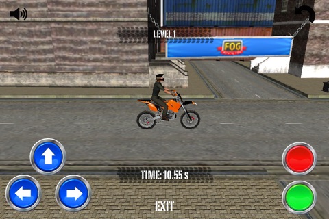 Dirt Bike 3D Stunt City screenshot 4