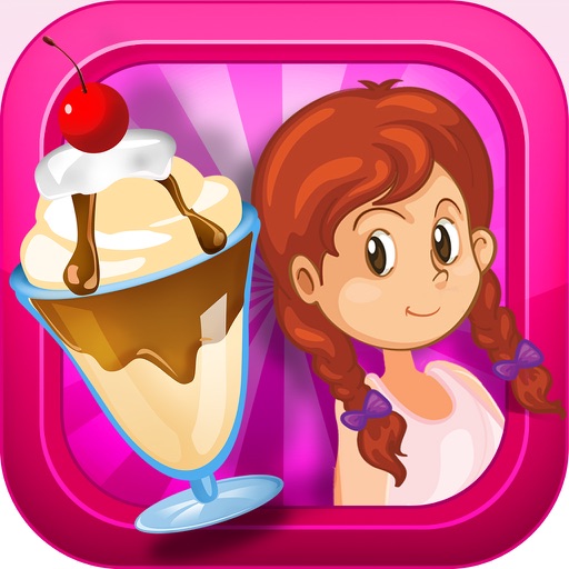 Frozen Food Court Fever : Delicious Ice-Cream Dessert and Sundae Scramble FREE icon